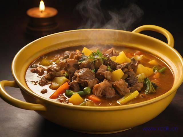 大烩菜怎么做是黄色,烩菜怎么会