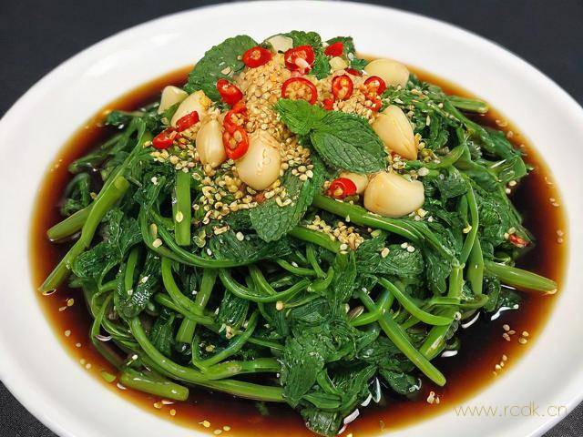 空心菜凉拌怎么吃,空心菜凉拌菜怎么调