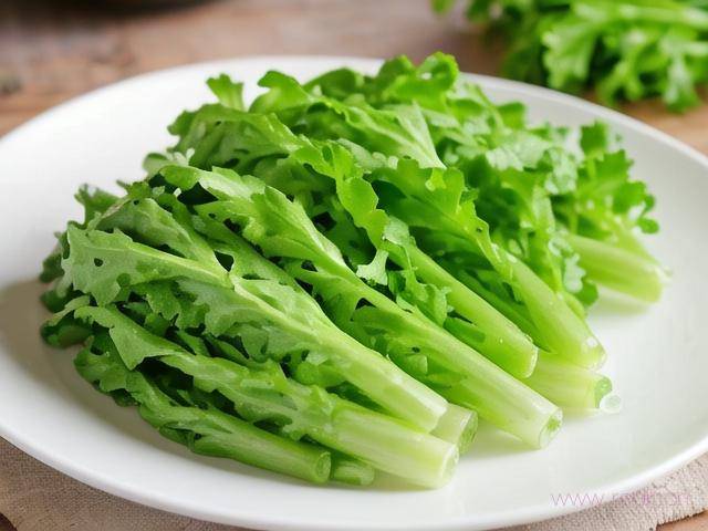 大叶茼蒿菜怎么做好吃,大叶茼蒿菜的做法