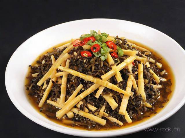 梅菜笋丝怎么腌制,梅菜笋丝腌制全过程