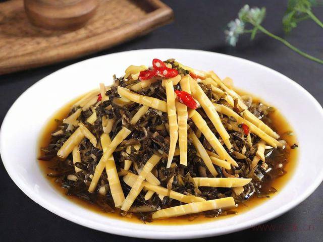 梅菜笋丝怎么腌制,梅菜笋丝腌制全过程